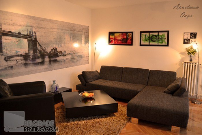 Living room - Apartment Oaza Belgrade