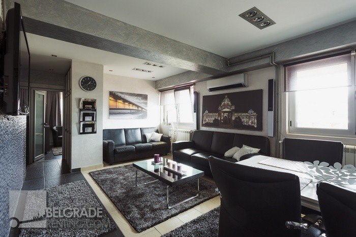 Living room - George's lux apartment