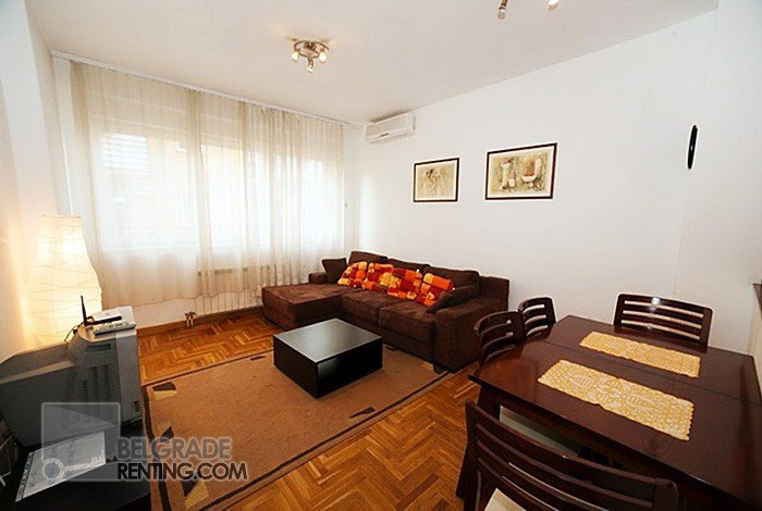 Living room and dining room  - Apartment Vuk Belgrade